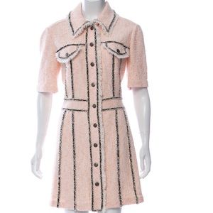 NWT Veronica Beard Azra tweed button down dress 8